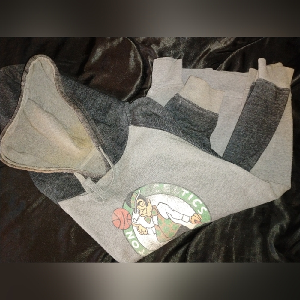 Distressed Boston Celtics Hoodie